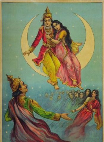 Chandra, Tara and Brihaspati love story